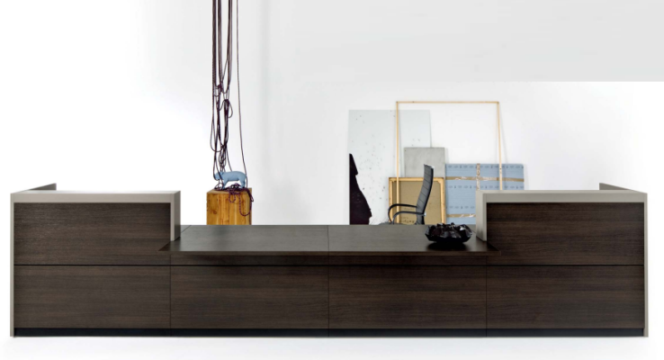 Balie Bureau Bureau Werktafel Kantoor meubels Receptie Ontvangstbalie Teller Nieuw