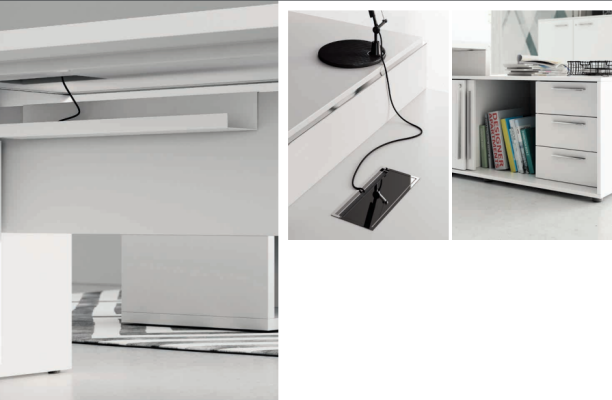 Hoekbureau kantoortafel bureau computertafel tafel kantoortafel tafels nieuw