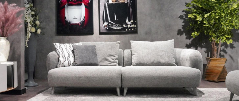 Ontwerper woonkamerset 2-delig. Driezitsbank fauteuil 3+1 bankstellen banken