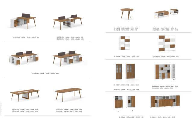 Dossiers kasten uitrusting Home Office planken kasten hout kantoormeubilair