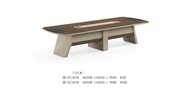 Conferentietafel inrichting kantoor kantoormeubilair tafels vergadertafel 360cm nieuw