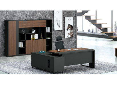 Hoekbureau Werk Schrijf Kantoor Tafel Luxe Klasse Designer Meubels