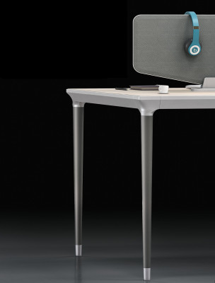 Kantoor meubilair Inrichting Tafels Tafel 4 Werkplekken Bureau Callcenter