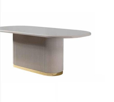 Luxe tafel Eettafel Ovale tafels Eetkamer meubels Eettafels 209x100cm