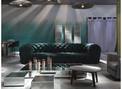 Chesterfield vierzits XXL luxe loungestoel voor exclusief.