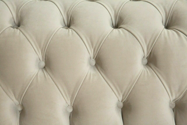 Sofa 4 zits XXL bank Zit kussens Banken Chesterfield Design