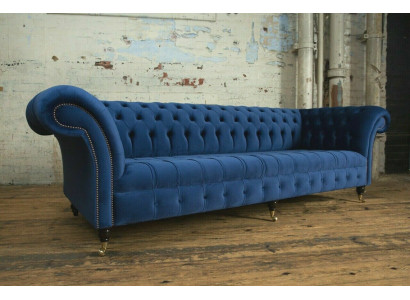Bank Banken Luxe Gestoffeerde Bankstellen Stoffen Luxe Designer Bank Nieuwe 4-Zits