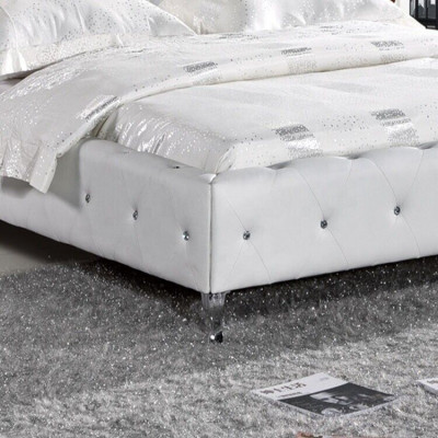 Chesterfield Designer Bed Slaapkamer Leer Stof Bekleding 140/160/180/200 cm