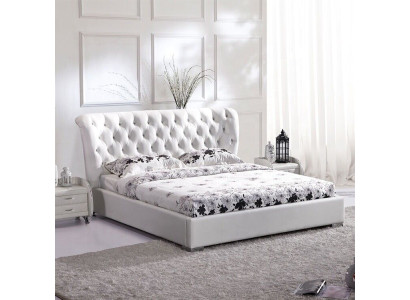 Chesterfield-bed slaapkamerbedden textiel 180x200cm fluweel groot hotelbed nieuw