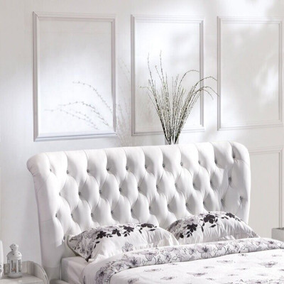 Chesterfield-bed slaapkamerbedden textiel 180x200cm fluweel groot hotelbed nieuw