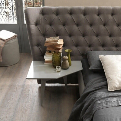 Groot Chesterfield luxe tweepersoonsbed, ontworpen slaapkamermeubels.