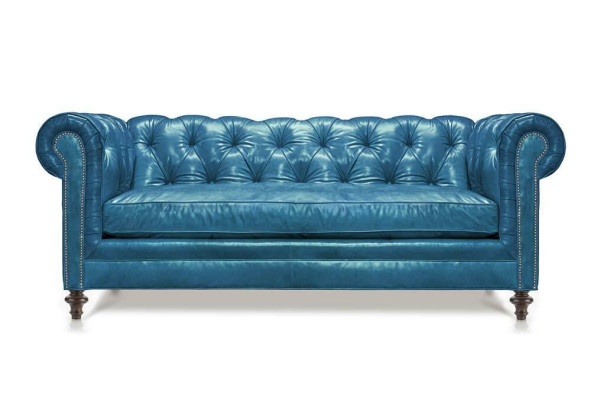 Chesterfield Luxe Sofa Bank Bekleding Zitbank Lederen Set 3-2-1 Zits Banken Nieuw