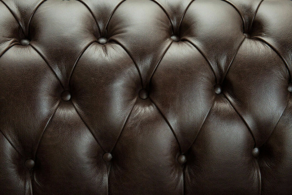 Bruine Chesterfield bank gestoffeerde 4-zitter designer woonkamer bankstellen