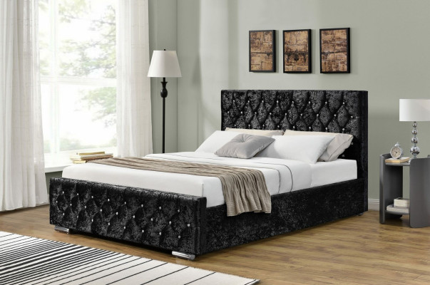 Chesterfield Bed Design Slaapkamer Engelse Bedden Stoffen Bedden