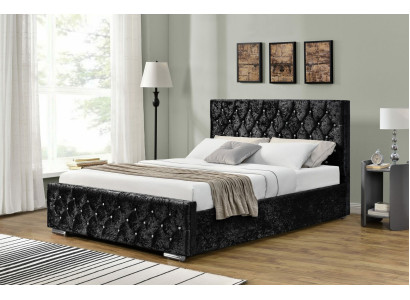 Chesterfield Bed Design Slaapkamer Engelse Bedden Stoffen Bedden