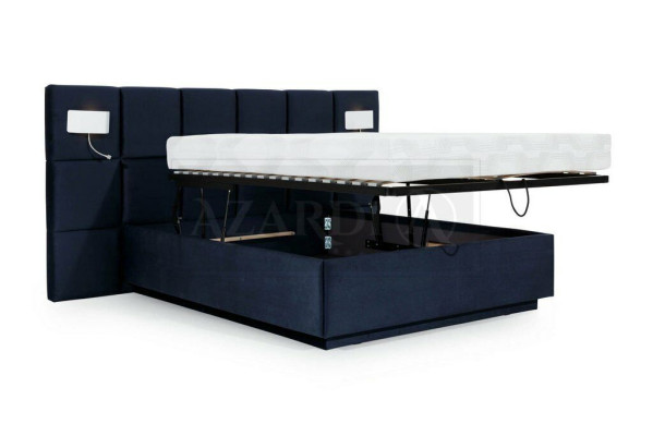 Slaapkamer ontwerp luxe Bed 200x200 Textiel Bedden Dubbel Bedframe