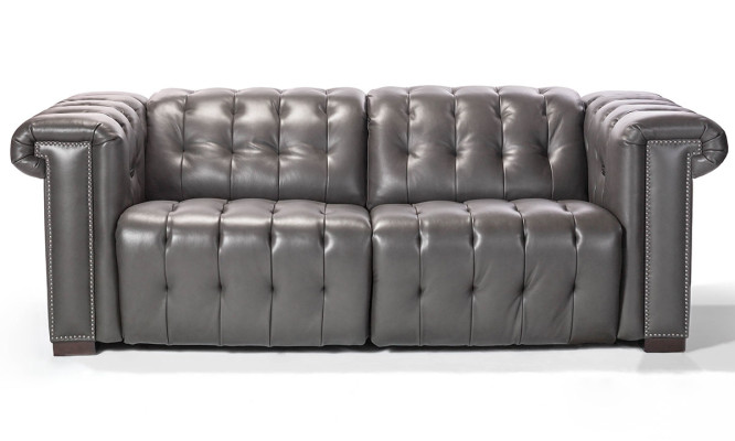 Designer Zwarte Chesterfield Driezits 3-zits Woonkamer Bankstel