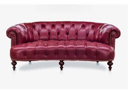 Ontwerper Chesterfield driezitsbank Roze bank Luxe ontwerp