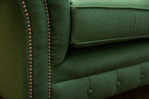 Knop bank Chesterfield banken 4-zits bank bekleding stof woonkamer meubels