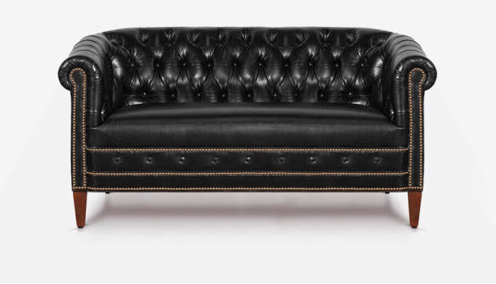 Chesterfield bankstel bank bank 3+2+1 zits leren banken.