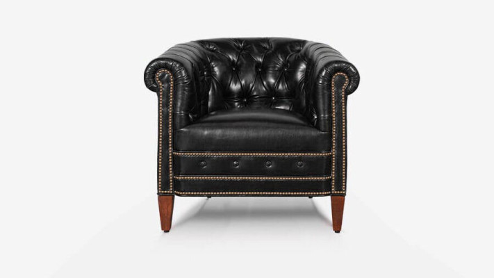 Chesterfield bankstel bank bank 3+2+1 zits leren banken.