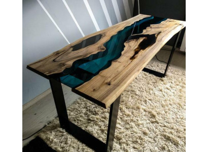 Epoxiharsen console tafel ontwerper tafels luxe woonkamer meubels