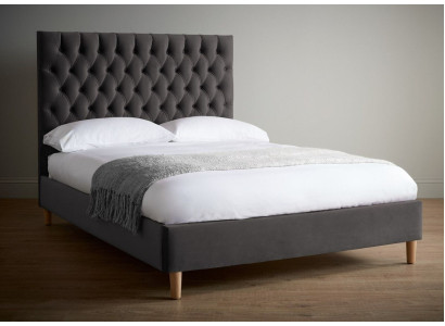 Bed Chesterfield gestoffeerd bed Luxe Tweepersoons Slaapkamer Designbedden Bedden
