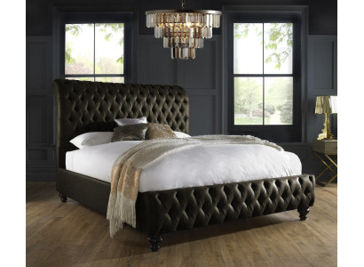 Groot Chesterfield Luxe Designer Tweepersoonsbed Slaapkamer Bedden