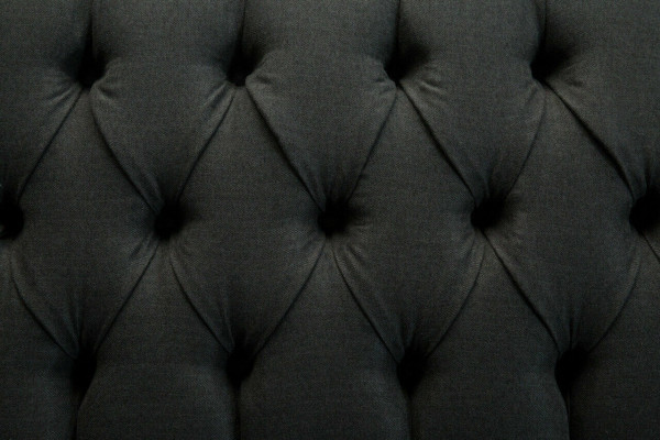 Klassieke Chesterfield bankstel 3-zits bank fluweel leder blauw ontwerp bekleding