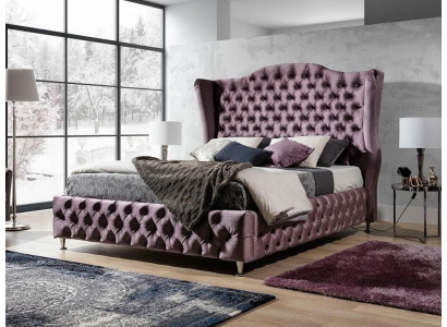 Koninklijk Chesterfield bed Dubbele bedden Slaapkamer meubilair