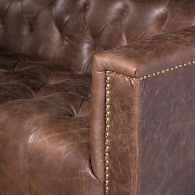 Chesterfield 3+1 Zitsbank bankstel Bank stof leder bankstel