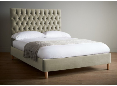 Chesterfield Design Bekleed Engels Zwart 140/160/180x200 Bed Tweepersoonsbed