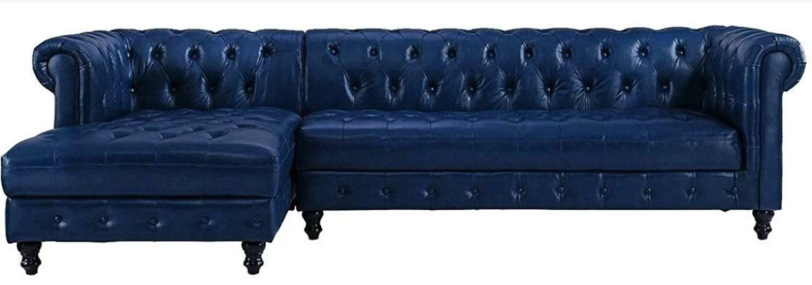 Chesterfield hoekbank bank bank bekleding hoekbank klassieke meubels