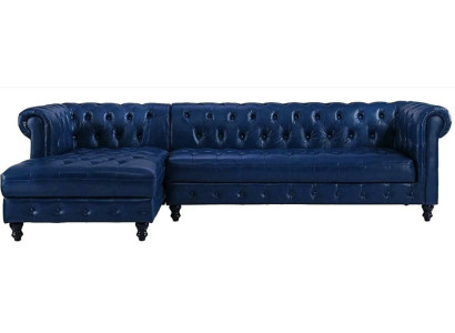 Chesterfield hoekbank bank bank bekleding hoekbank klassieke meubels
