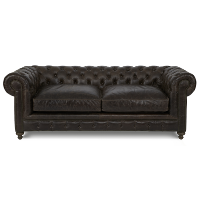 Bruine Chesterfield 3-zits designer woonkamer 3-zits bank
