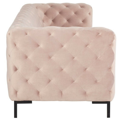 Chesterfield Bank Bank Bekleding Stof Leren Bankstel Bankstel 3-Zitter