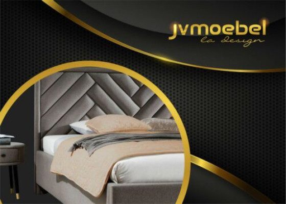 Bed 2x Nightstand 3 pcs. Bedroom Sets Design Luxury Beds Complete Set