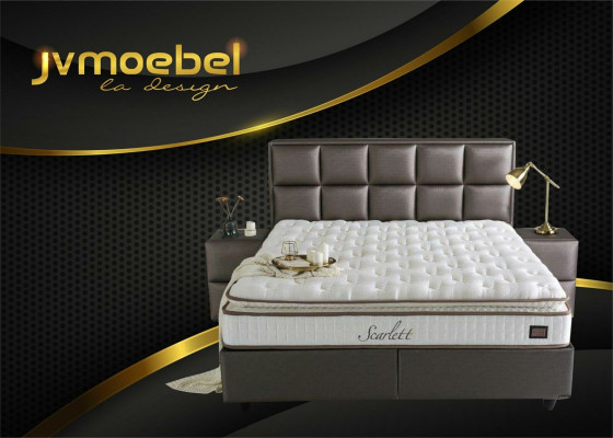 Bed Leder Slaapkamer Meubilair Kwaliteit Moderne Bedden Boxspring Nieuw