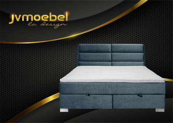 Slaapkamer Luxe Boxspring Bedden Tweepersoons Meubels Stof 140 160 180 x 200cm