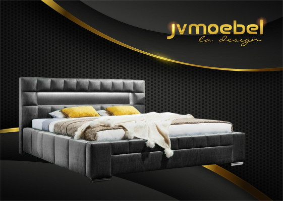Bed inclusief LED-verlichting Slaapkamer Design Meubels Modern Bedden Luxe Tweepersoons