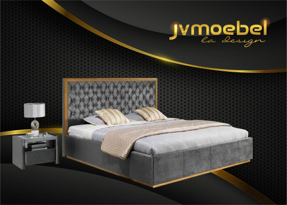 Bedtextiel Slaapkamerontwerp Meubels Modern Luxe Bedden Bedframe 140x200