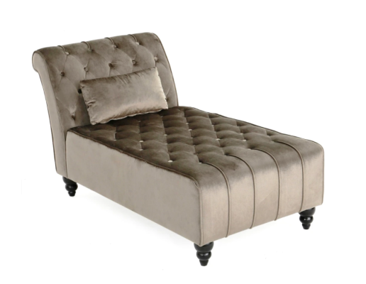 Paarse ligstoel Chesterfield meubels woonkamer modern design