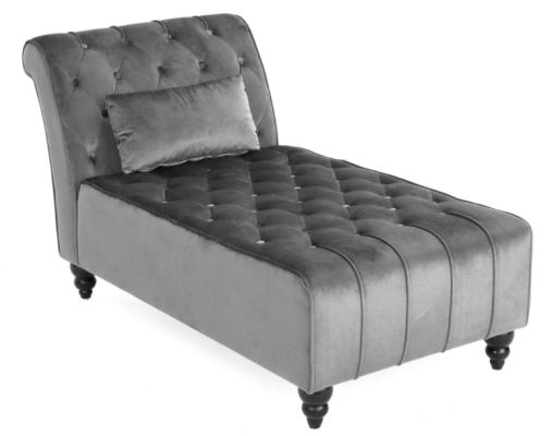 Paarse ligstoel Chesterfield meubels woonkamer modern design