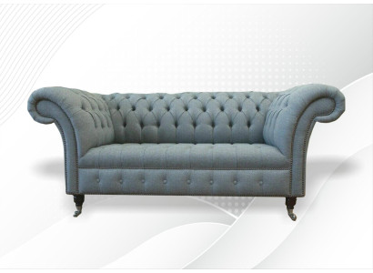 Chesterfield bank bank bekleding ontwerper 2 zits bankstel bankstellen tweezits nieuw