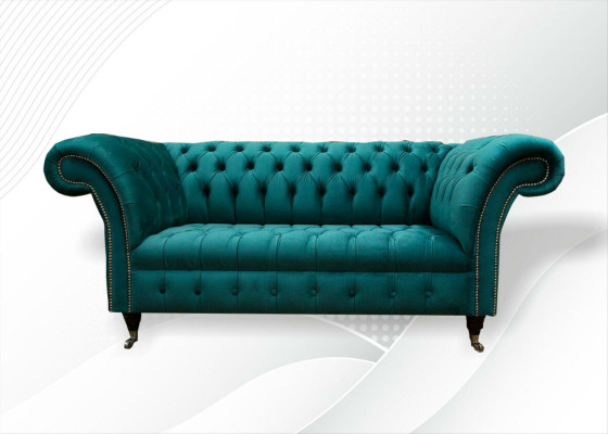 Bank 2-zits Chesterfield gestoffeerd ontwerp Luxe Bank Banken Lounge Club Banken
