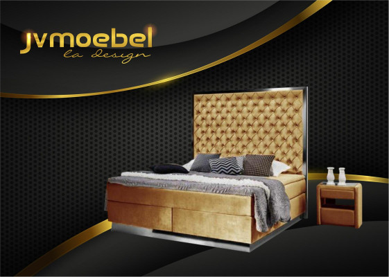 Boxspringbed Stof Meubels Bedden Bed Textiel Slaapkamer Design Chesterfield