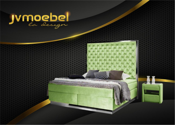 Boxspringbed Stof Meubels Bedden Bed Textiel Slaapkamer Design Chesterfield