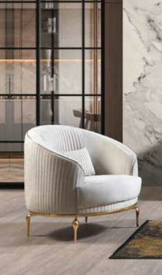 Luxe salonsamenstelling set bankstel 3+3+1 zitplaatsen houten banken fauteuils sofa