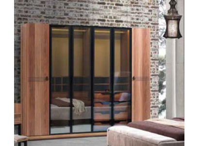 Kledingkast Luxe Kast Meubels Slaapkamer Kasten Glazen Deuren