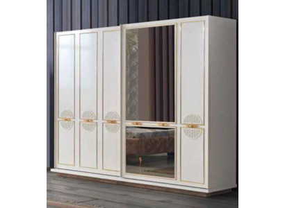 Kledingkast met zweefdeuren Houten kast Slaapkamer